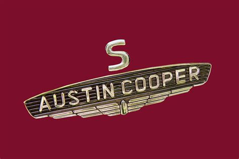 Mini Cooper S Emblem And Logo Photograph By Nick Gray Fine Art America