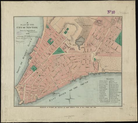 A Plan Of The City Of New York Norman B Leventhal Map And Education Center