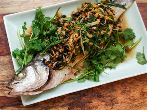 I grew up eating a lot of asian dried fish. Chinese Steamed Whole Fish With Fermented Black Beans and ...