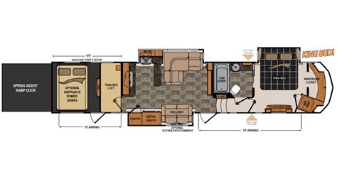 If you want a camper that. Voltage RV Toy Haulers & Fifth Wheel | Toy hauler, 5th ...
