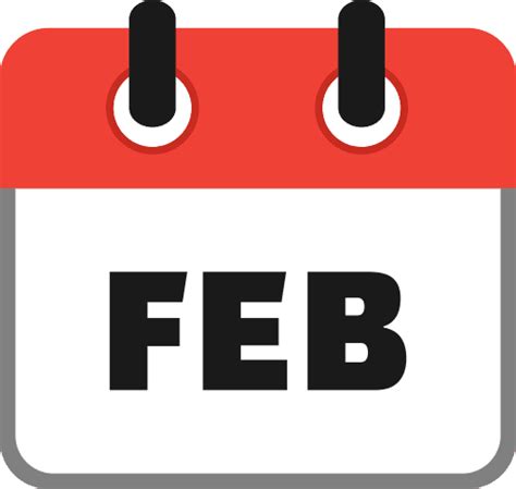 February Icon Png And Svg Vector Free Download