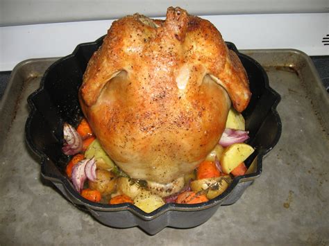 How long does it take to cook chicken pieces in a frying pan? The Errant Cook: Bundt Pan Roast Chicken