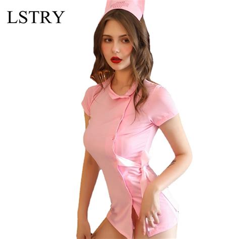 New Nurse Sexy Erotic Costumes Maid Lingerie Women Exotic Clothing Role