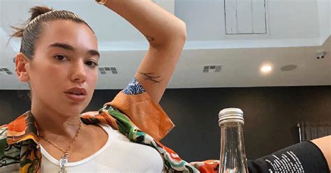 Dua Lipa Shared A Sexy Selfie To Celebrate Her Role As Evians Global Ambassador