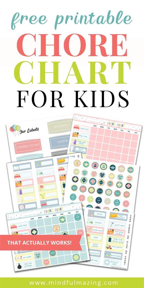 5 Simple Steps To Create A Chore Chart For Kids That Works Age