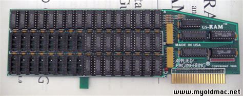 I'm planning to upgrade my ram card to 4 gb. myoldmac.net - RetroChallenge 2007 Project Apple//GS