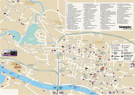 Mapas Detallados De Glasgow Para Descargar Gratis E Imprimir