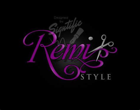This is a cute name that uses alliteration to make it easier to remember. Hair salon logo FREE business card design professional | Etsy