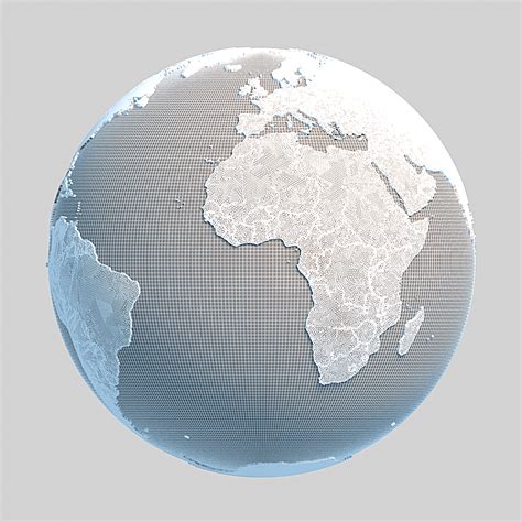 Globe 03 3d Model