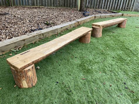 Forest School Bench Wooden Outdoor Benches For Schools