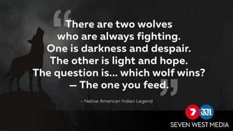 Which Wolf Will You Feed