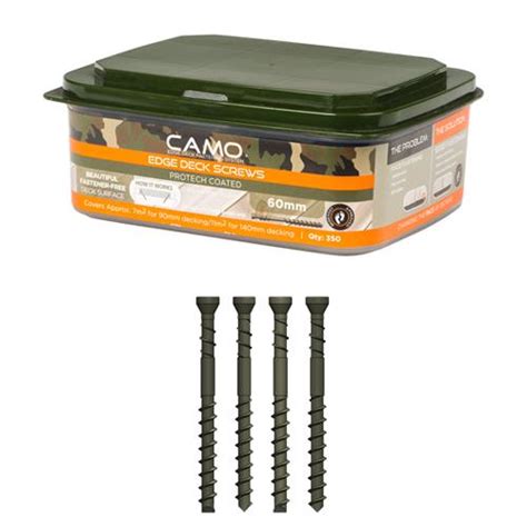 Camo 345148 60mm Protech Edge Deck Screws 350 Pack