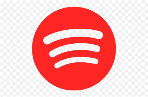 Spotify Icons Red Spotify Logo Pngspotify Logo Transparent Free