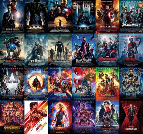 Marvel Cinematic Universe Films 2015 All The Marvel Cinematic Universe