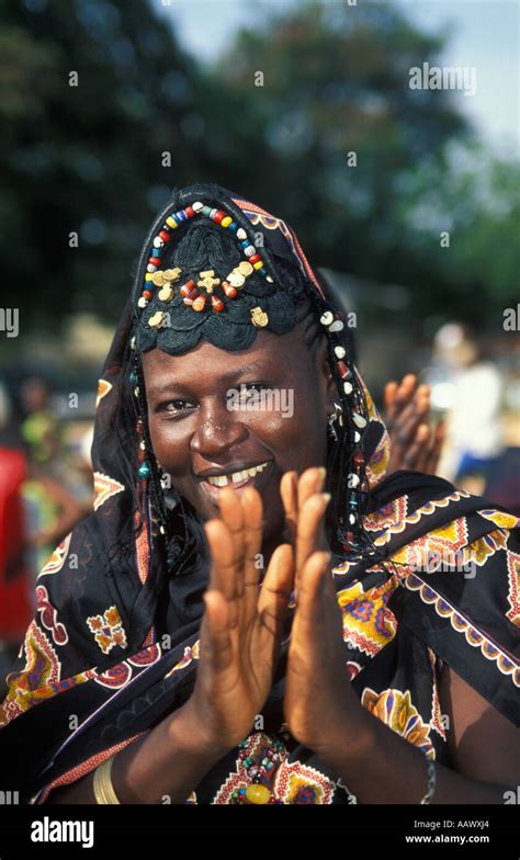African Women Gambia Traditional Dress Hi Res Stock Photography And