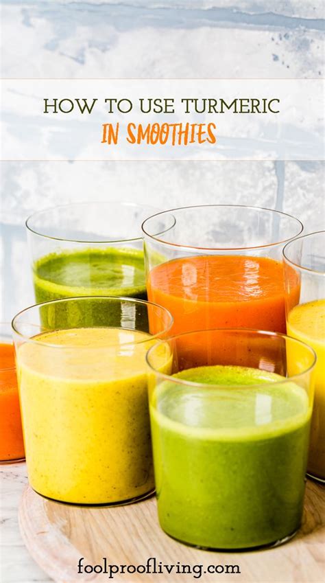 The Best Turmeric Smoothie Recipes Recipe In Turmeric Smoothie