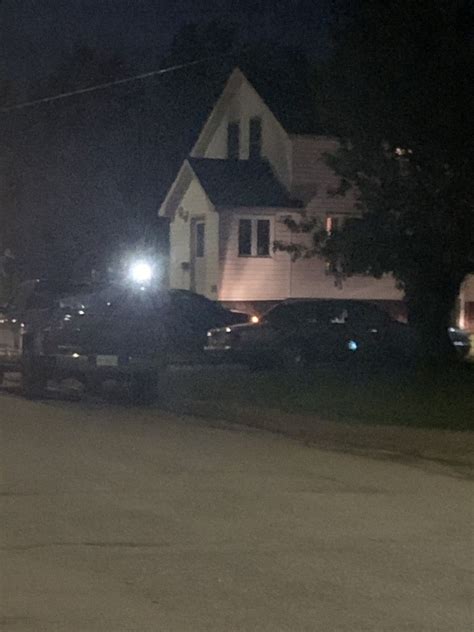 north bay police emergency response team surrounds home on king street