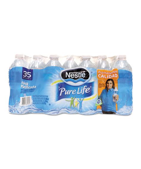 Pure Life Purified Water 169 Oz Bottle 35 Bottlescarton