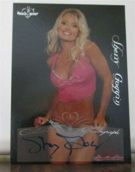 Sherry Goggin 2005 Authentic Autographed Card Bench Warmer 58 Blue Ink Ebay