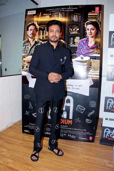 Irrfan Khan At Hindi Medium Trailer Launch Team ‘hindi