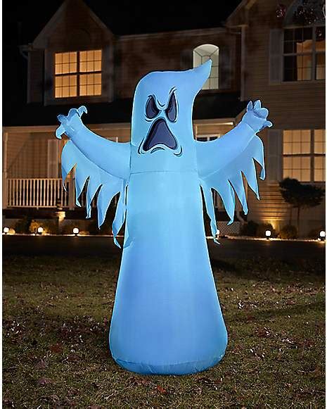 8 Ft Light Up Ghost Inflatable Decoration