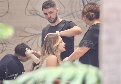Braless Abbie Chatfield Visits The Hairdresser In Brisbane Photos Thefappening