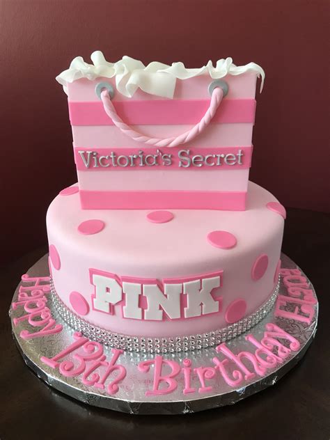 Victorias Secret Pink Birthday Cake Pink Birthday Cakes New Birthday Cake Sweet 16 Birthday