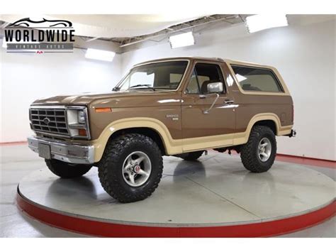 1986 Ford Bronco For Sale On