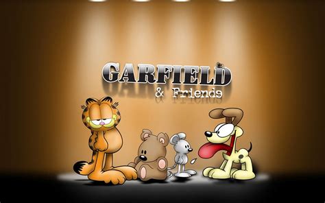 Garfield And Friends Animation Comedy Funny Cat Orange 1080p
