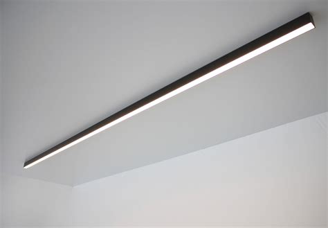 Contemporary Ceiling Light Linear Plastic Led Led Line