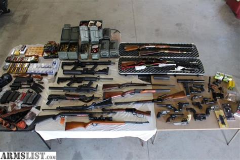 armslist for sale huge gun sale private collection