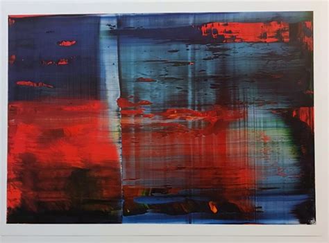 Gerhard Richter Abstract Painting 858 3 One Plate