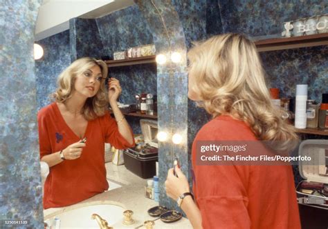 british actress and model gillian duxbury at home in london circa news photo getty images