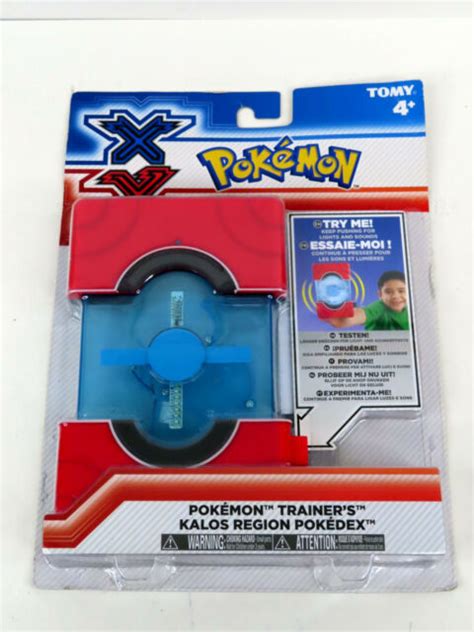 Pokemon Trainer S Kalos Region Pokedex Tomy Xy 2014 Nintendo For Sale Online Ebay