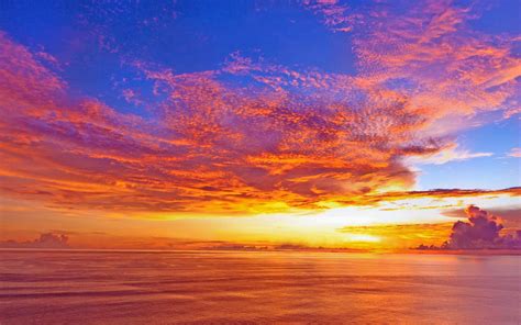 Sunset Sky Wallpapers Top Free Sunset Sky Backgrounds Wallpaperaccess