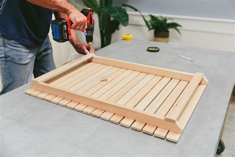 You can check free these simple tips and advice to take care when replacing the pool tablecloth on your rails. How to Make a DIY Folding Camping Table - Home Improvement ...