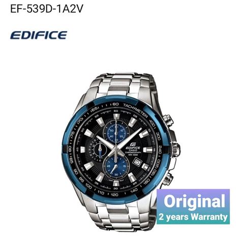 original edifice ef 539d 1a2v men watches chronograph stailless steel band ef 539d 1a2 ef 539d
