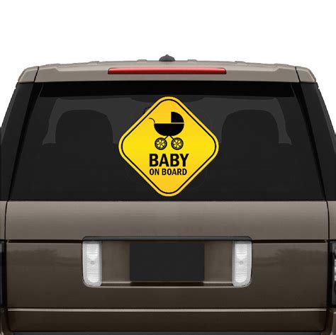 Baby On Board Wall Decal Infant Stickers Primedecals