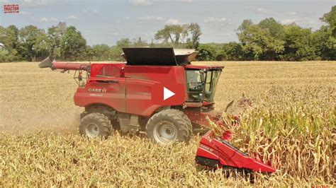 Bigtractorpower First Day Of Corn Harvest 2021 The 2021 Corn