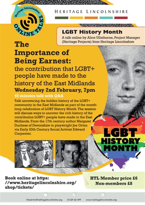 Lgbt History Month • Heritage Lincolnshire