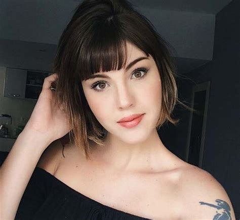 12 Best Short Bangs Hairstyles For Women In 2017