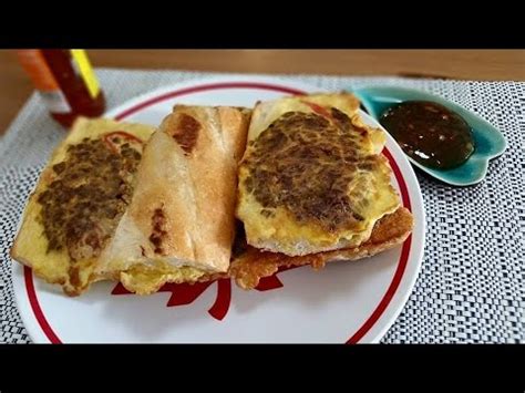 Ingin makan roti segar yang tidak cepat jamuran? RESEP Roti John Ala Singapore. - YouTube
