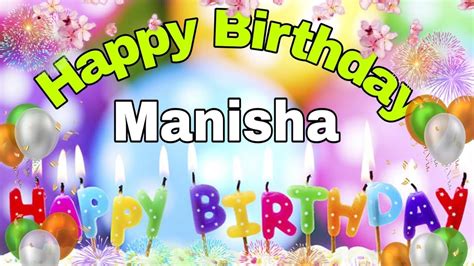 Let us know in the comments!!! #HappybirthdayManisha#मनिषा# Happy Birthday song for ...