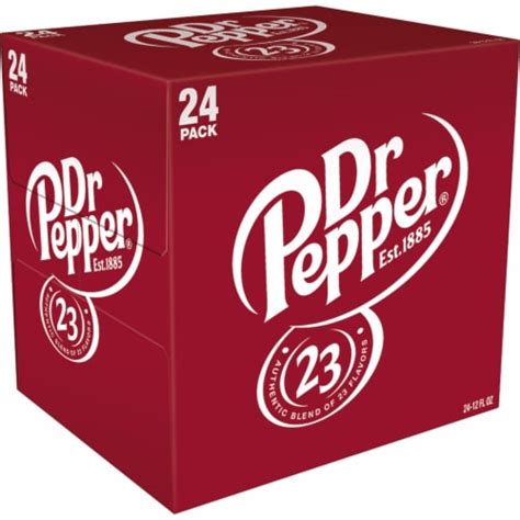 Dr Pepper Soda Cans 24 Pk 12 Fl Oz Ralphs