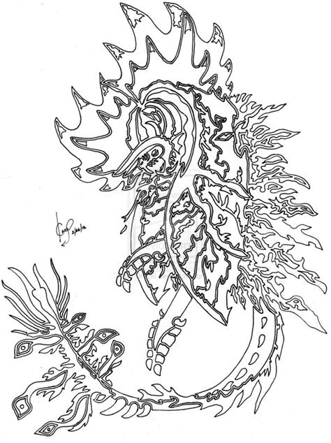 Detailed Dragon Coloring Pages - Coloring Home