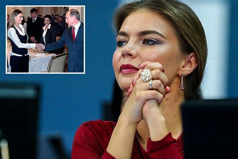 Vladimir Putins Rumoured Girlfriend Alina Kabaeva Is Seen Wearing A