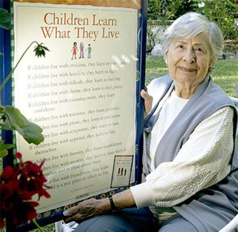 Children Learn What They Live Famous Poem By Dorothy Law Nolte
