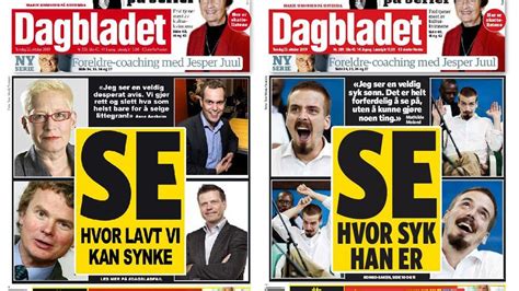 Dagbladet Forside Latterliggjør Dagbladet