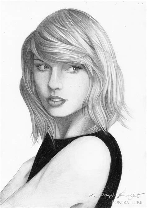 Taylor Swift Portrait By White Materia On Deviantart