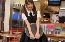 ogura yuko waitress cute japanese girls waiting